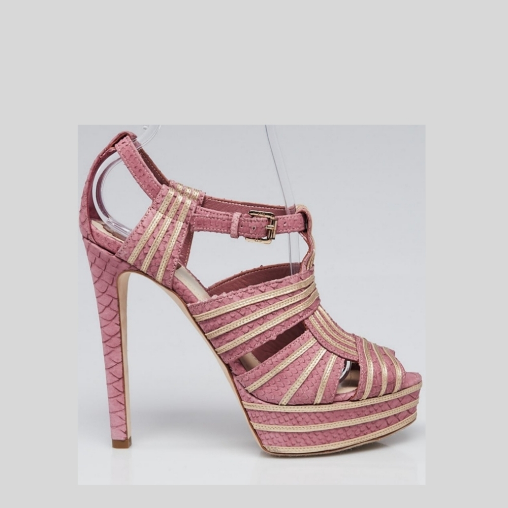 Christian Dior ▪︎  (38) Rose Glamour Sandal Heels - Picture 15 of 16